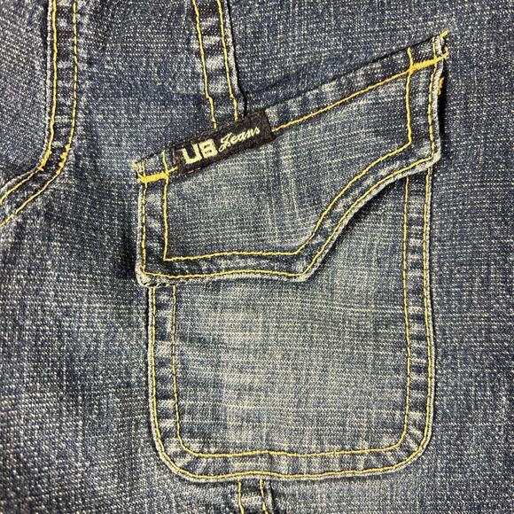 Union Bay stretch Denim Jean Jacket Womens Size M Button Up Medium - Picture 4 of 7